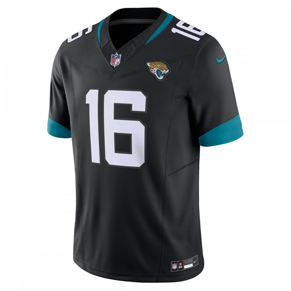 Trevor Lawrence Jacksonville Jaguars Nike Vapor F.U.S.E. Limited Jersey - Black-GridironStore